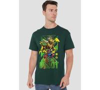 Rivals Guardians We Are Groot Trend T-Shirt, Bottle Green Marvel Grey L