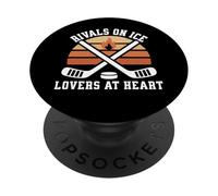 Rivals On Ice Lovers at Heart PopSockets Adhesive PopGrip