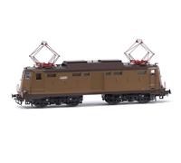Rivarossi HR2873S FS electric locomotive E 424 castano isabella period IV with DCC Sound decoder Loco - Electric