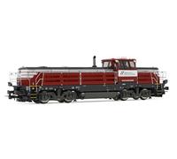 Rivarossi HR2897S Mercitalia Shunting & Terminal, Effishunter 1000 red/grey livery with white stripes, DCC Sound 1:87 Scale HO Gauge
