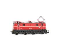 Rivarossi HR2938 ÖBB, electric locomotive 1040 003, vermillion livery with one decoration line, old fan, low roof, steps on front, ep. V Loco - Diesel, Red