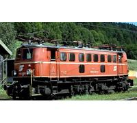 Rivarossi HR2940S ÖBB Electric Locomotive 1040 007-5, New Side Ventilation Slots, Vermilion Red Paint with Three Decorative Lines, Low Roof, Front Steps, Ep. V