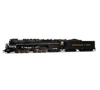 Rivarossi HR2951S Cheseapeake & Ohio, articulated steam locomotive 2-6-6-6 "Allegheny", #1632, with DCC sound decoder, Steam Locomotive