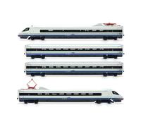 Rivarossi ETR 470 Cisalpino HO Electric Locomotive 9-Car Set DC Lights