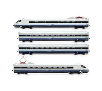 Rivarossi HR2963S Cisalpino, ETR 470 original livery with red front stripe, 4-unit base set, ep. V, with DCC sound decoder Railway Locomotive + Coaches