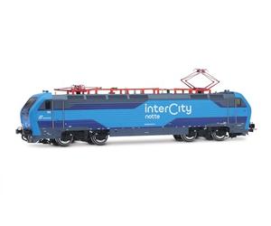 Rivarossi HR2982S FS, electric locomotive E.402B in new "Intercity" new blue livery, ep. VI, with DCC Sound Decoder Locomotive - Electric