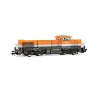 Rivarossi BASF DE18 Diesel Locomotive Orange/Grey VI HR2988 HO Gauge