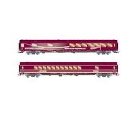 Rivarossi HR4350 Euro-Express, 2-unit pack WGmh 804/854 + WGmh 132, ep. VI Coach Packs