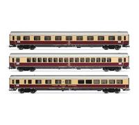 Rivarossi HR4373 DB, 3-unit pack TEE Bavaria (Apmz, Avmz + ARDm), red/beige livery, ep. IV Passenger Coaches
