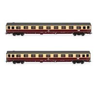 Rivarossi HR4397 DB, 2-unit pack Avmz 111 in Rheingold 1983 livery, ep. IV (they complete the packs HR4346 and HR4347) for adults, 14+ years, model railway collectors