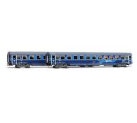 Rivarossi HR4408 FS, 2-unit pack Z1 coaches rebuilt, new Intercity Notte livery, ep. VI Rolling Stock - Coaches