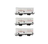 Rivarossi HR6561 FS 3-units pack refrigerated wagons Hgb 2-axles 2 without model RailwayRolling Stock - Wagons
