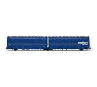 Rivarossi Hr6600 Fs 3-Axle Articulated Tarpaulin Wagon Lails 23 83 420 7 850-4