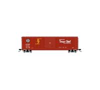 Rivarossi HR6662A ATSF, sliding door boxcar Texas Chief without roof walkway, #12801 Freight Wagons
