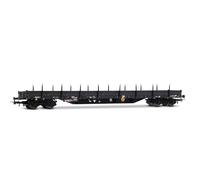 Rivarossi HR6670 DB AG, 4-axle stake wagon, Res type, dark grey livery, unloaded, ep. VI Railway 1x Wagon