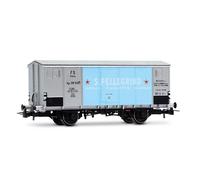 Rivarossi HR6712 H0 1:87 Silver Aluminum Advertising Wagon "San Pellegrino"