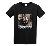 RIVE Men's Elliott Smith from A Basement On The Hill Regular Fit T Shirt L Black