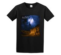 RIVE Men's Steve Hackett at The Edge of Light Regular Fit T Shirt L Black