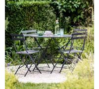 Rive Outdoor Droite Bistro Set Large Carbon