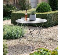 Rive Outdoor Droite Bistro Table Large Silver