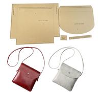 RIVEENY Shoulder Bag Acrylic Template Leather Pattern Acrylic Leather Pattern Leather Templates for Wallet,Leather Templates for Card Bag (AAB-397)