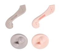 Riven 2 PCS Can Lid with 2 Can Opener Spoon,Universal Silicone Preserving Lids for Dogs Cats Food Lids