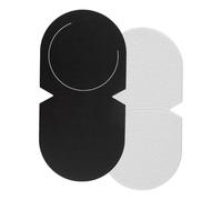 Riven 2Pcs Black Record Cleaning Gloves, for Cleaning Records, Lightweight, No Damage, for LP Vinyl Records