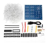 Riven 3D Cube Kit DIY Kit Light Cube DIY Electronics 8 x 8 x 8cm for Electronic Laboratory Creative Gifts Enthusiasts Electronic Course Design