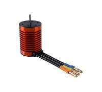 Riven Brushless Motor F540 4370KV Internal Rotation Waterproof 4 Pole 12 Slots Without Sensor for RC Car Brushless 1/10