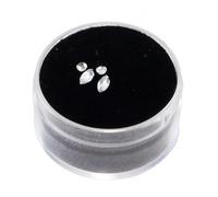 Riven Crystal Teeth Jewelry, Stone Teeth Decoration for Crystal Decoration, Silver