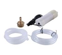 Riven Mini Electric Water Pump 5V 1.5A Self Priming USB Powered Vacuum Pump with 6mm Tube for Home Garden Aquarium (1 Meter)