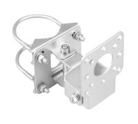 Riven Universal Wall/Pole Mounting Brackets,Adjustable Anti-Rust Porous Mounting Adapter for Aerial,Satellite Parables,Wireless Bridges,Surveillance Cameras (Pitch 2mm)