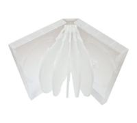 River 12-Way Frosty Clear 39mm DVD Case - Holds 12 Discs, Durable Polypropylene, Transparent Outer Sleeve, Booklet Clips, 190mm x 135mm x 39mm (1)