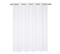 River Dream Hotel Grade No Hooks Needed Waterproof Shower Curtain or Liner,Frost (PEVA, 71" x 74")