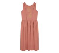 River Dress Embroidery Organic Cotton Blush M