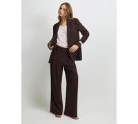 River Island Wide Leg Trousers Chocolate