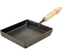 River Light Egg Pan, Iron Frying Pan, Extreme Japan, Large, Induction Compatible, Made in Japan