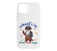 River Otter Back To School Vibes Schools In Let Chaos Begin Case for iPhone 14 Plus