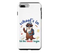 River Otter Back To School Vibes Schools In Let Chaos Begin Case for iPhone 7 Plus/8 Plus
