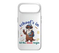 River Otter Back To School Vibes Schools In Let Chaos Begin Case for iPhone Air