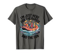 River Rafting I'm Just Here for The Rapids, Rafter T-Shirt