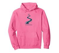 River Runner: Inspiring Marathon Athlete Journey Pullover Hoodie, Adult Unisex, Bright Pink, XL