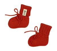 River Slippers Organic Cotton Red 0/6 months