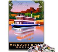River Tour Jigsaw Puzzles for Teenagers, Challenging Game And Family Play Artists Collection, Fine Art for Age 14 Years Up 1000pcs (26x38cm)