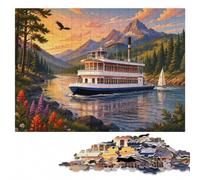 River Tour Wooden Puzzle 1000 Pieces, Adult Jigsaw | During puzzle time: Adult Jigsaw Puzzle: year-end puzzle gift for adults, quiet evening activity.