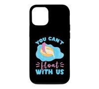 River Tubing Floating Girl You Can't Float With Us Trip Case for iPhone 12/12 Pro