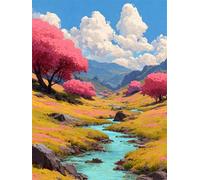 River Valley 1000 Piece Jigsaw Puzzles for Adults, Colourful, Challenging & Brainteasing Adult puzzles 1000 Pieces Tree, Fun jigsaws for The Whole Family 30x20 inch