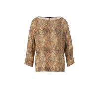 River Woods Boat Neck Popover Shirt Brown size 42 | Blouses Outlet | Women | Brown 42