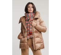 River Woods Camel Short Hooded Down Jacket size S | Winter Jackets Outlet | Women S