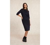 River Woods Classic Milano Dress Elbow Sleeves Navy Blue size 36 | Maxi Dresses Outlet | Women | Blue 36